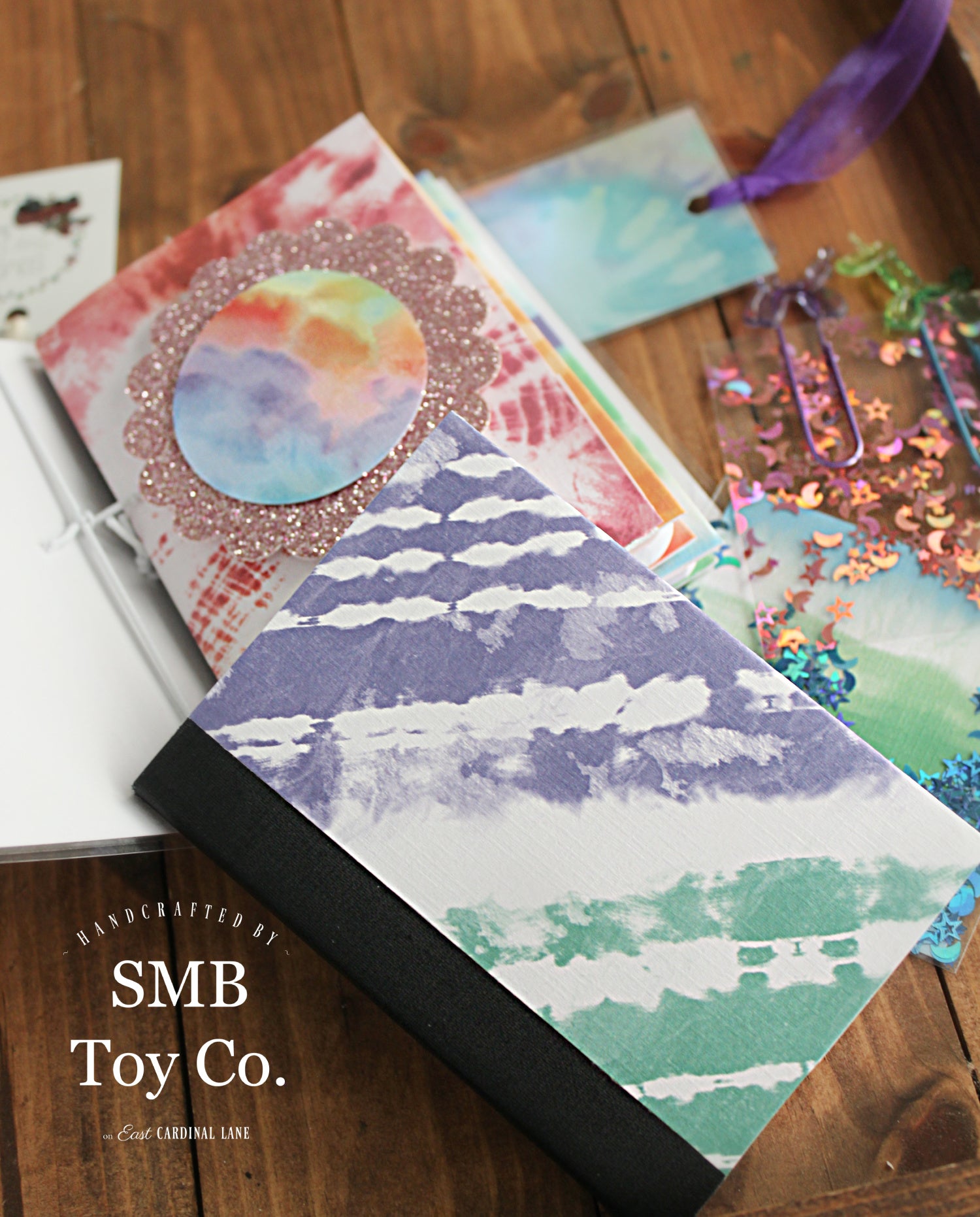 Mini Travel Journal - Tie Dye - 001
