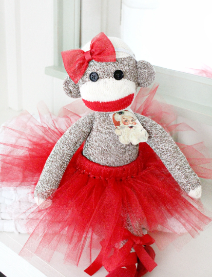 Sock monkey best sale doll
